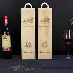 קופסת יין סקוטש אורן